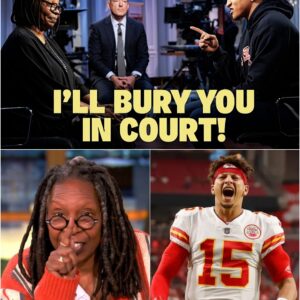 “You Humiliated Me on Live TV!” — Patrick Mahomes Drops $50M Lawsuit Against The View and Whoopi Goldberg After On-Air Ambush